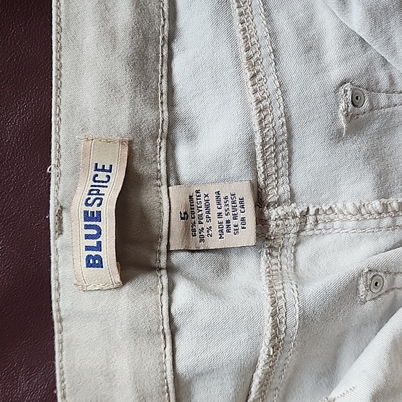 Women's, Blue Spice, Beige Skinny Jeans, Size 5. New W/Out Tags. - Picture 3 of 4